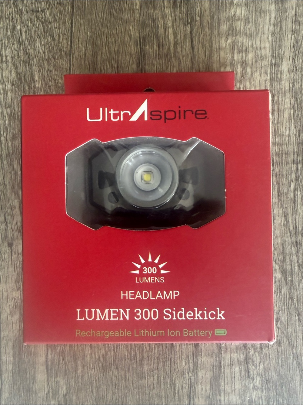 Ultraspire Lumen 300 Sidekick Headlamp - Red